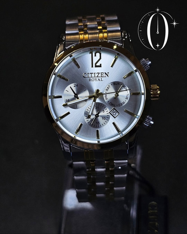 ساعت CITIZEN ROYAL طرح کرنوگراف موتور ژاپن