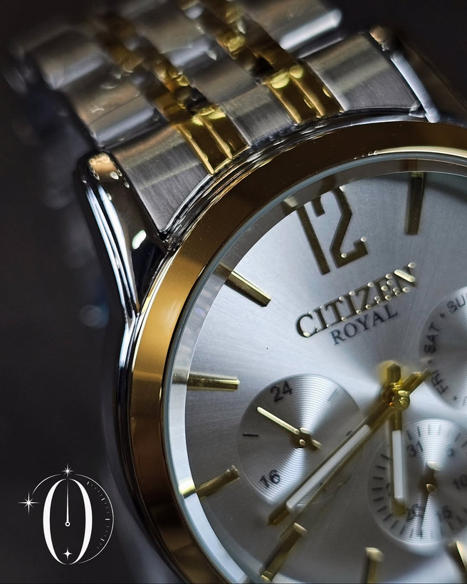 ساعت CITIZEN ROYAL طرح کرنوگراف موتور ژاپن