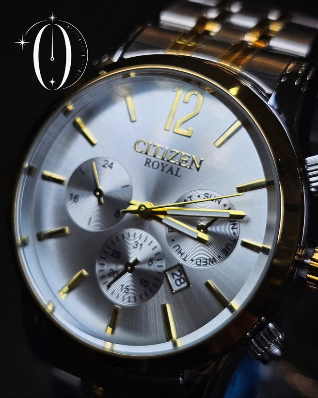 ساعت CITIZEN ROYAL طرح کرنوگراف موتور ژاپن