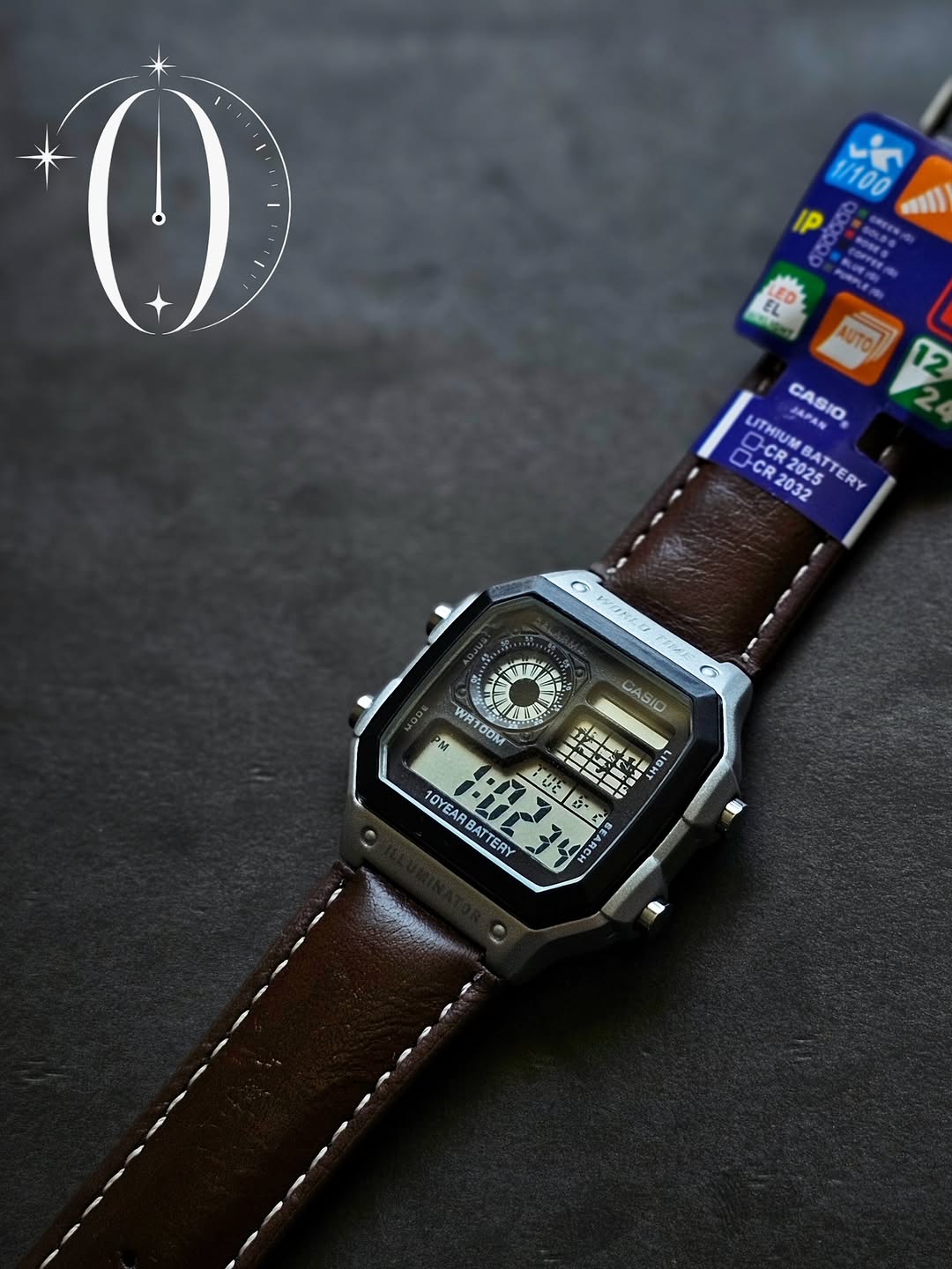 ساعت مچی کاسیو جهان نما World Time Classic