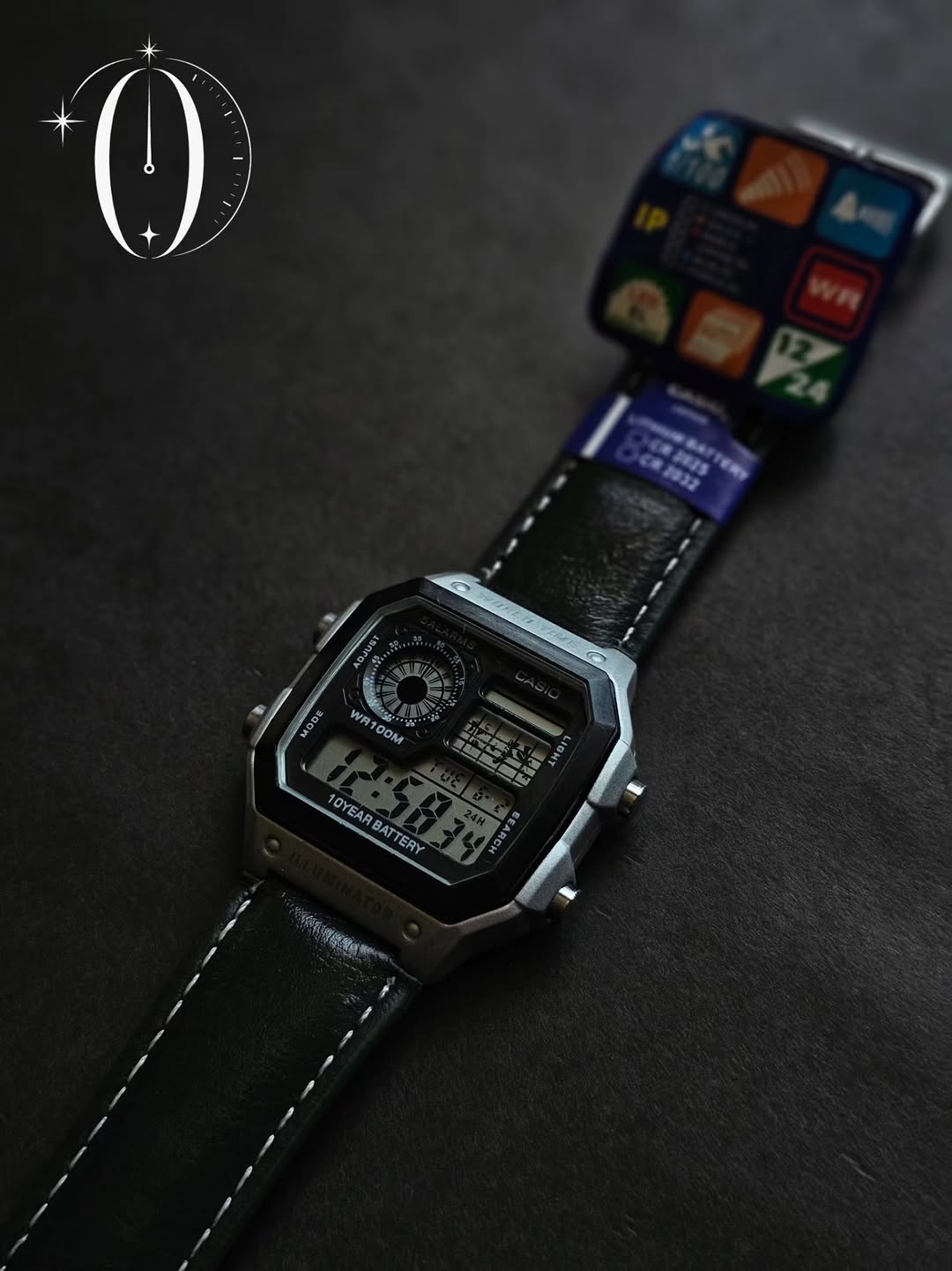 ساعت کاسیو جهان‌نما مدل: C A S I O World Time Classic